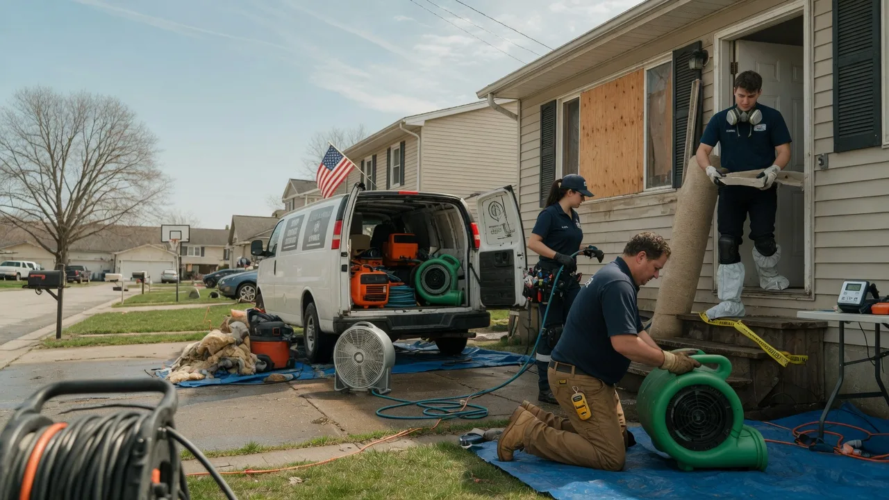 Water Damage Restoration in Kiowa, KS near me